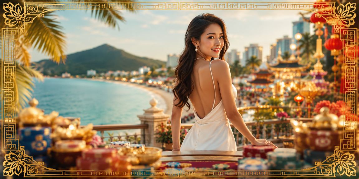 Du khách tại Cô Đảo sử dụng voucher bonus VIP trên bãi biển