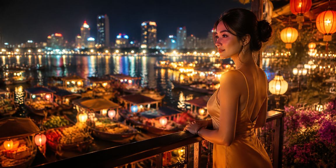 Người chơi tham gia sự kiện jackpot tại chợ đêm Nha Trang